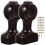 2 pièces supports en bois pour tringle à rideaux, fixations robustes 8