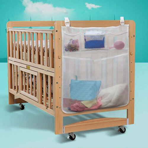 Organizador Para Berço Bebê Com -Fraldas E 1