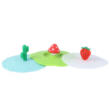 3Pcs Tampa De Silicone Para , De Poeira