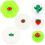 3Pcs Tampa De Silicone Para , De Poeira 7