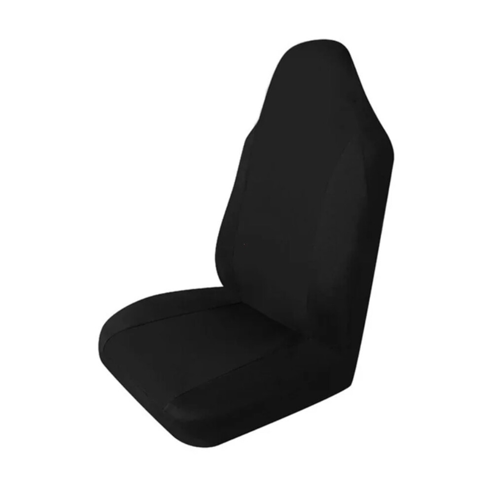 Universal Car Seat Covers Airbag Compatible Breathable Front Seat Covers 2Mm Composite Sponge Fits Cars Trucks Suvs Vans Black 9084446533767
