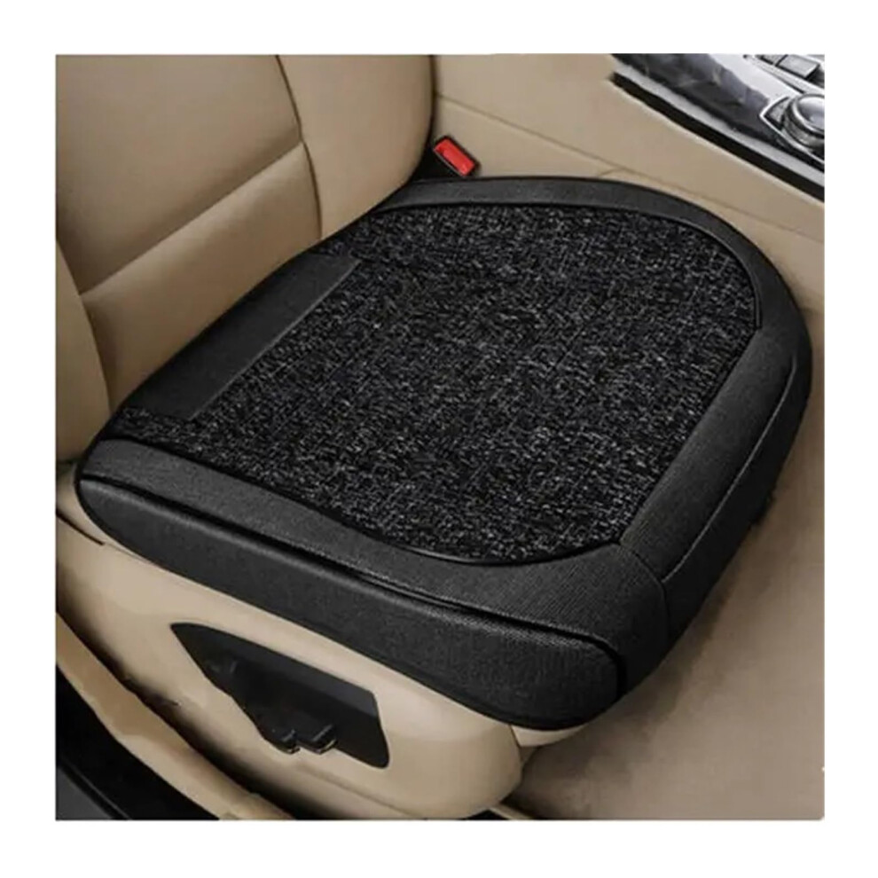 Protector Universal Front-Seat Car Seat Protector Four Seasons Interior Cover Cushion 1 Piece Black 9084446533842
