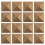 100 rebites 9x9 cm base plana para couro e tecidos 1