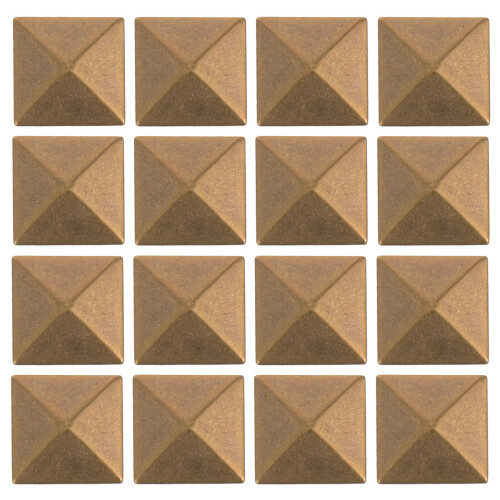 100 rebites 9x9 cm base plana para couro e tecidos