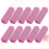 10 . bloco polir unhas 4 lados para manicure e pedicure (rosa) 7