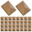 100 rebites 9x9 cm base plana para couro e tecidos 9