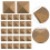 100 rebites 9x9 cm base plana para couro e tecidos 10