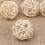 25 unidades bolas de rattan natural para 3
