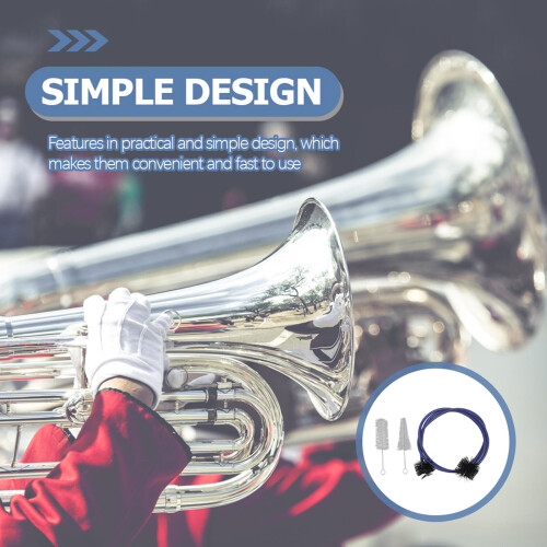Conjunto de escovas para saxofone e trompete 2