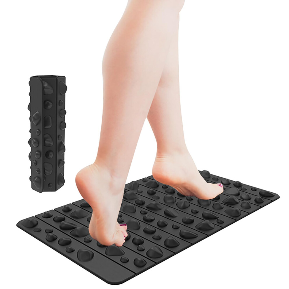 Acupressure Mat Reflexology Mat For Feet Foldable Foot Pad Portable Pain Relief Muscle Fatigue Massage Tool