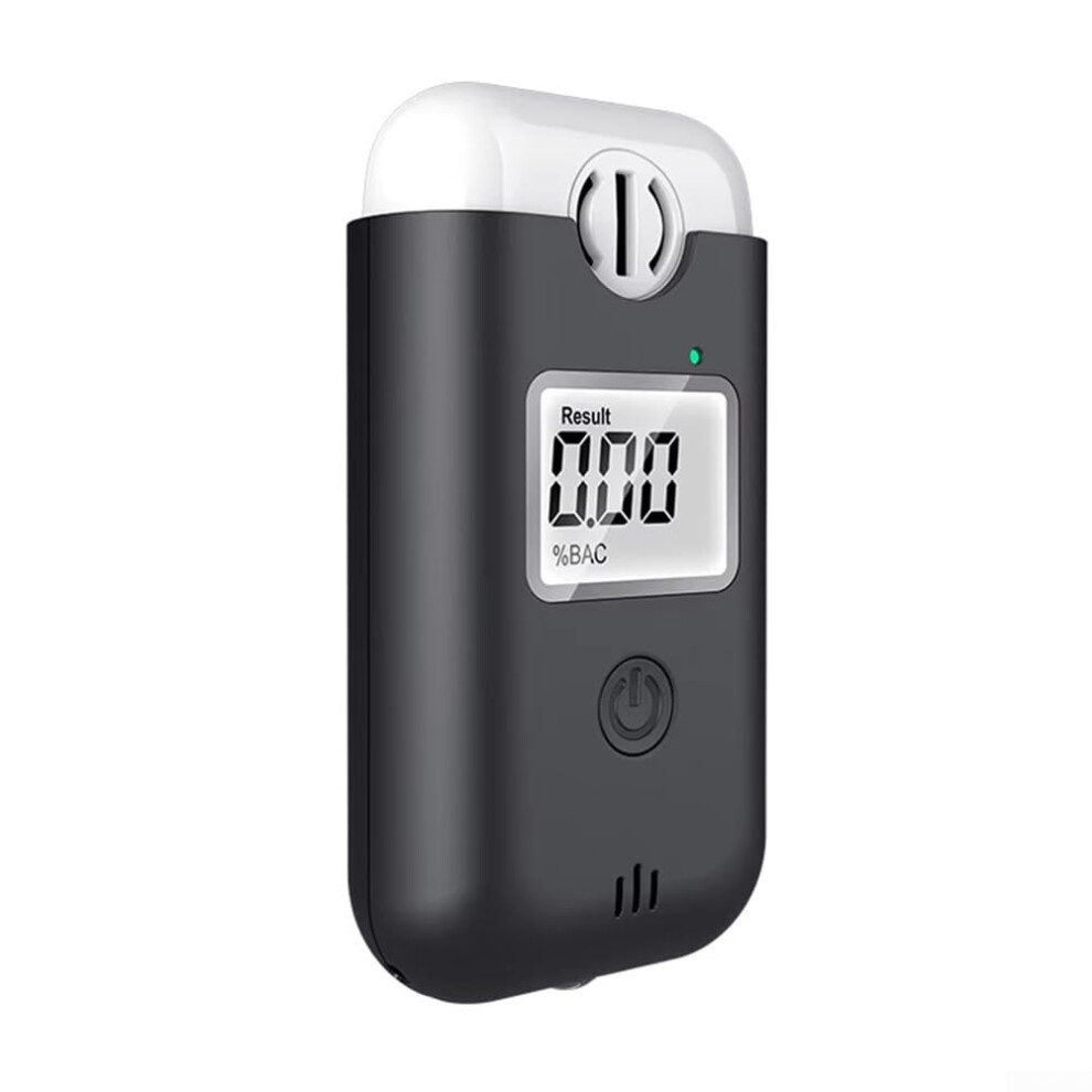 Breathalyzer Professional Alcohol Tester High-Accuracy Alcohol Detector White 9393856509874