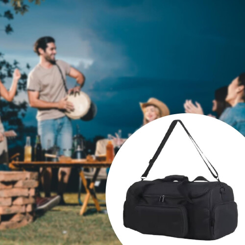 Portable Bluetooth Speaker Storage Case With Adjustable Shoulder Strap, Shockproof, On-The-Go Travel Case 2