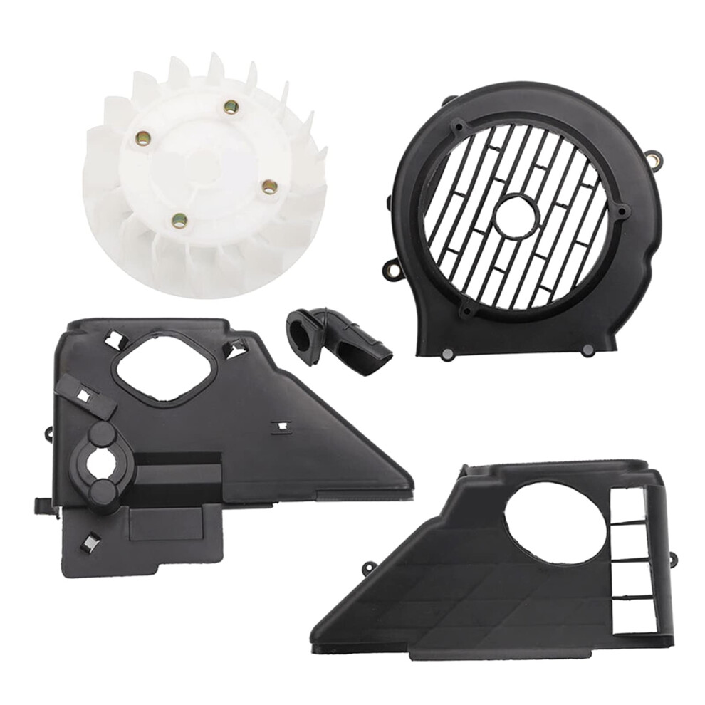 Motorcycle Air Engine Complete Cooling Fan Shroud Assembly For 125Cc And 150Cc Motorcycle Engine Parts 9393856510931