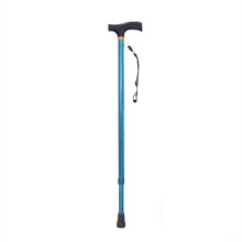 Crutches Aluminum Alloy Outdoor Lightweight Walking Stick Portable Cane Adjustable Height 70-86 cm