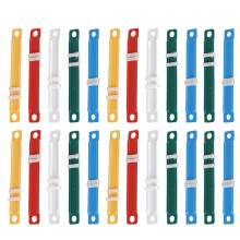 100 Stuks Plastic Bindclips Voor Opslag Van Briefpapier