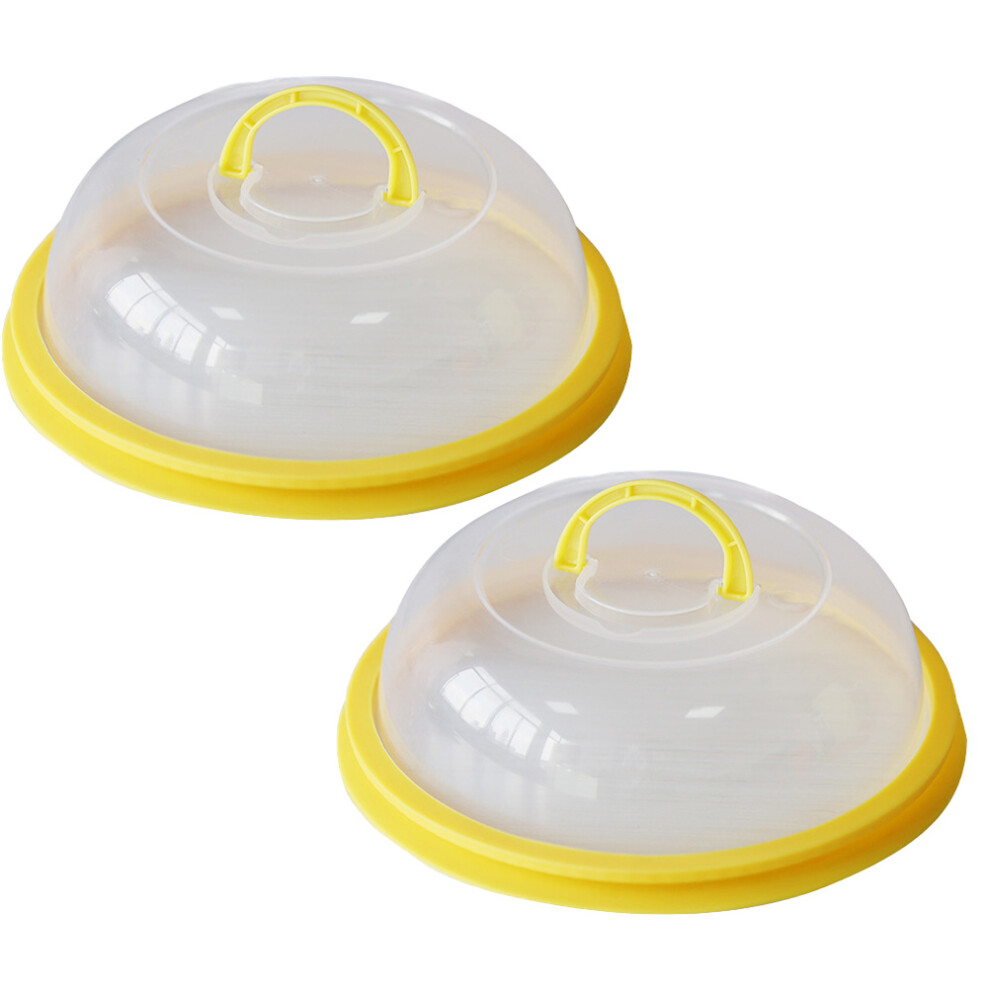 2 Szt. Pokrywki Do żYwnośCi, CiepłOodporne, Do MikrofalóWki-image