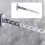 wandhängerkonsole rutschfest klappbar silber 7