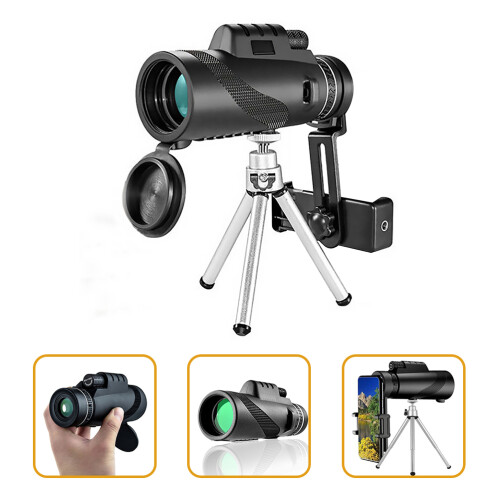 monocular exterior 80x100 observação de ampliação 1