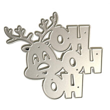 Weihnachten Ho Ho Ho Metall Stanzformen Schablone DIY
