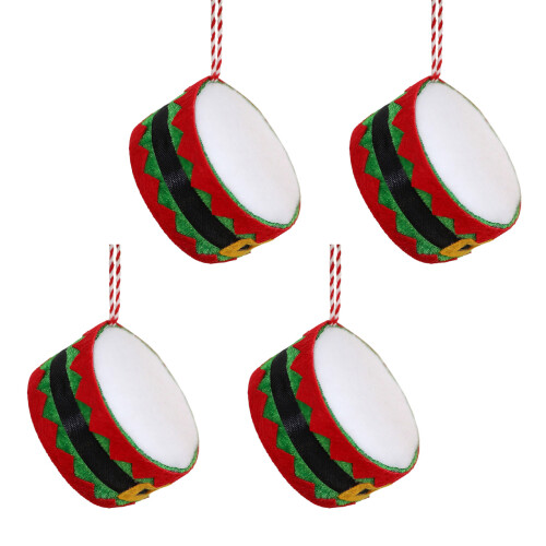 Schaumstoff-Weihnachtstrommel-Baumdekoration, sichere hängende-A