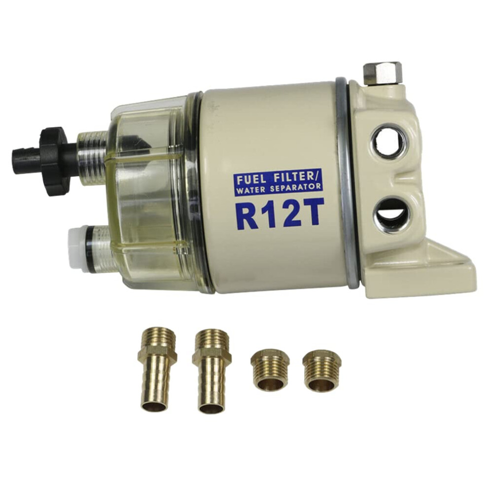 R12t Boat Engine Fuel Filter Water Separator For Marine Engines Abs 120At New 9354506445737