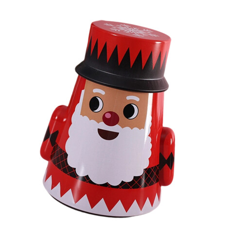 Weihnachtsplätzchendosen mit Deckel zum-Weihnachtsmann