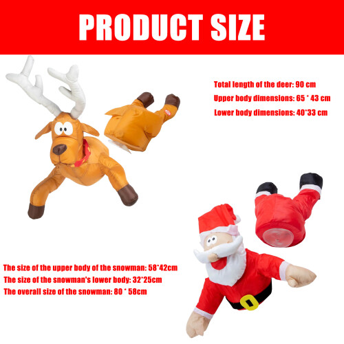 Santa Sectionss und Rentier Demolishings Windowss-C 1
