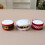 Set Of 4 Fabric Christmas Drum Pendant Decorations Holiday-C 6