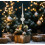 Flocking Plastic Christmas Tree Toppers Star Long Pointed-White 6