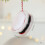Set van 4 trommelornamenten, schuim, kerstboomversieringen,-C 7