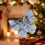 Shatterproof Christmas Tree Decoration Clear Acrylic Deer-C 2