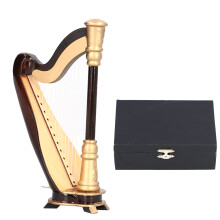 Mini-Harfe Modell Musikinstrument Replik Home