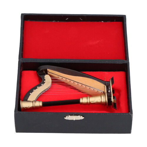 Mini-Harfe Modell Musikinstrument Replik Home 1