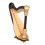 Mini-Harfe Modell Musikinstrument Replik Home 9