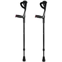 Elbow Crutches Underarm Crutches Non-Slip Folding Double Crutches For Youth Fracture Rehabilitation Adjustable