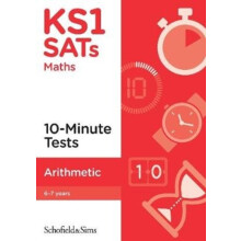 KS1 SATs Arithmetic 10Minute Tests by Hilary Koll Paperback Book