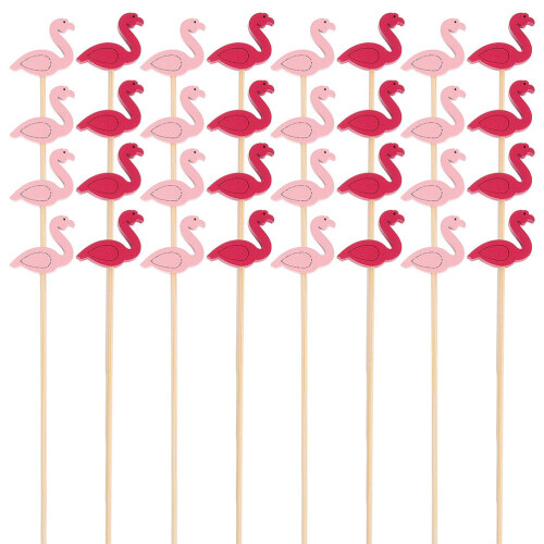 100 pezzi spiedini cocktail in bamboo per frutta