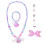 conjunto 6 peças: pulseiras, colares e infantil decorativos 3