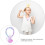 conjunto 6 peças: pulseiras, colares e infantil decorativos 11