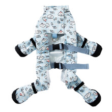 Dog Waterproof Leggings Shoes Suspender Booties-Dog M