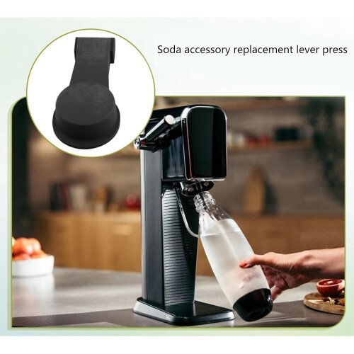 Pressure Button Replacement Levers For Soda Maker, Easy Install Kitchen Appliance Accessory, Compatible With Most Models 2