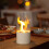 Tabletop Fire Bowl Pot Fireplace Biothanol White 8
