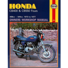 Honda CB400 amp CB550 Fours 73 77 by Haynes Publishing Paperback Book