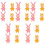 20 Schlafendes Baby Cake Dessert Toppers 3