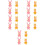 20 Schlafendes Baby Cake Dessert Toppers 7