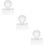 3Stk Separate Pressing Mold Lidschatten Druckstempel Feiner Puder 11