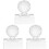 3Stk Separate Pressing Mold Lidschatten Druckstempel Feiner Puder 4