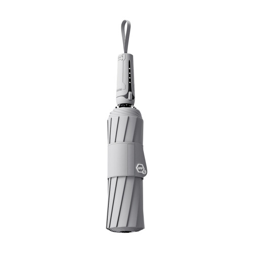 Men Automatic Umbrella Heavy Duty StormProof Large-Gray 1