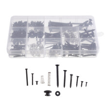 1 Set Gitarrenschrauben Kit Mit Feder, Gurtknopf Und Montagewerkzeug