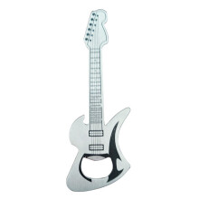 Ergonomic Guitar Themed Bottle Opener Nonrust Steel-Silver